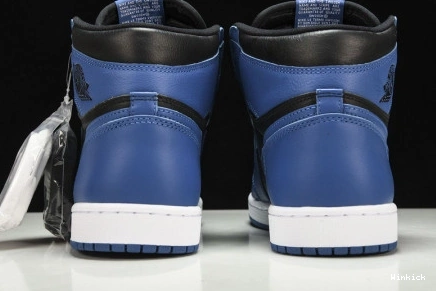 JORDAN HIGH “DARK 555088-404 1 MARINA OG BLUE AIR 1120